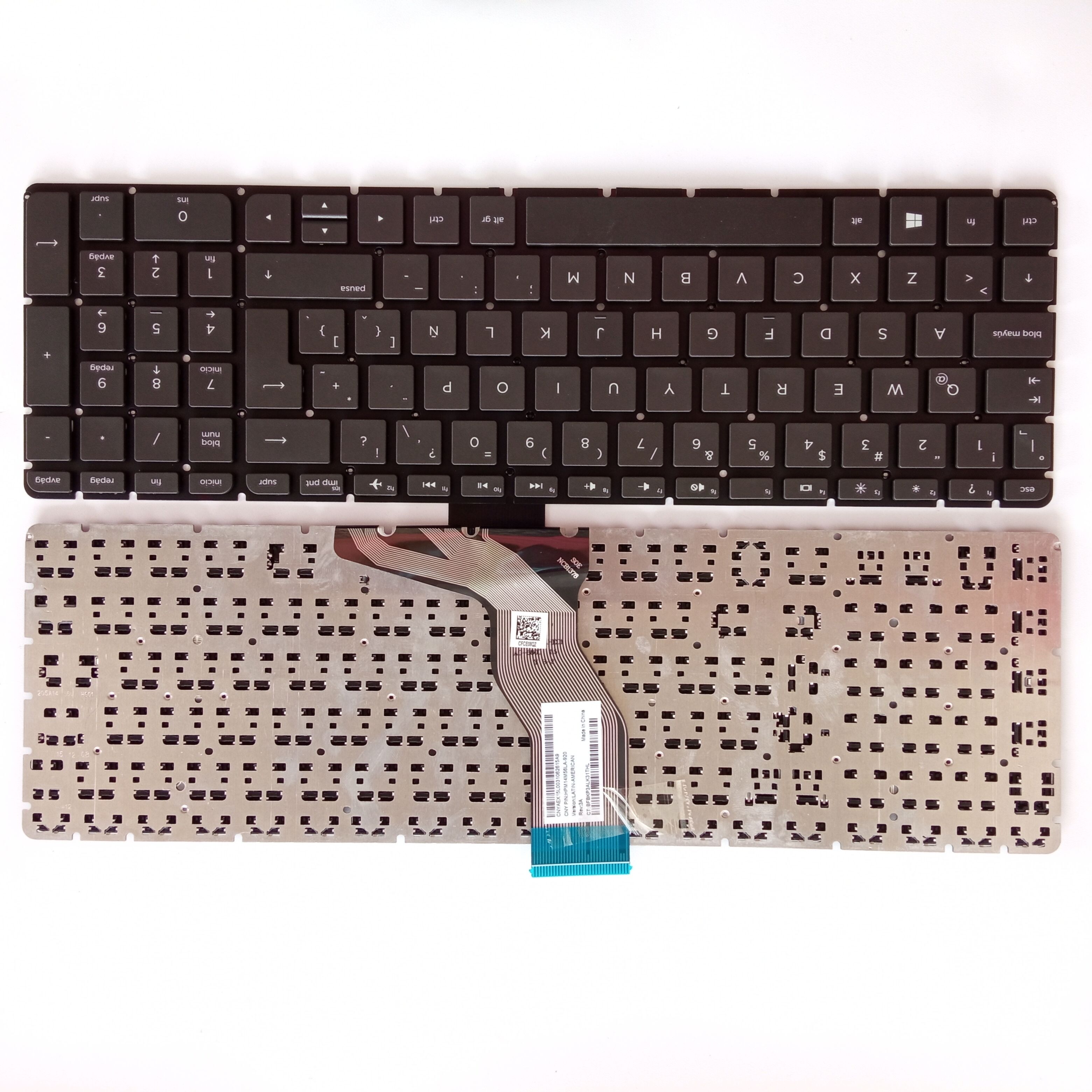 Picture of New Replacement Laptop Keyboard For HP 15-AB/15-BC BLACK LA Layout